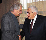Heinrich Aller MdL und Henry Kissinger