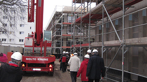 Besuch auf der Großbaustelle Klinikum Mitte